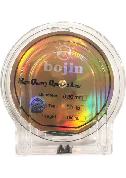 Bojin Dyneema Ip Misina 100 M - 0.30MM - Yeşil