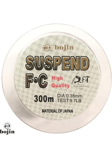 Bojin Suspend F.c.misina 300M-0.35MM Pvc Paket