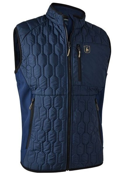 Mossdale Kapitone Mavi Yelek 2xl