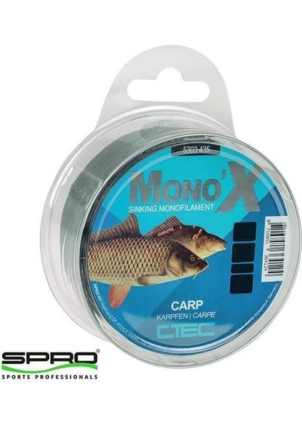 Ctec Carp 0,35MM 9,3kg 300M Siyah 1/1