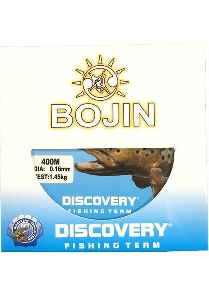 Bojin Alabalık Misinası 0.16 mm 400 M Şeffaf modelleri
