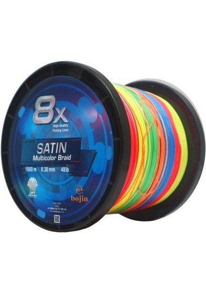 Bojin 8x Satin M.color Ip Misina 0.30MM 1000M fiyatları