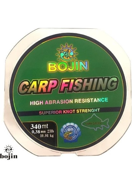 Bojin Sazan Misinası 0.38 mm 340 M Yeşil indirimleri