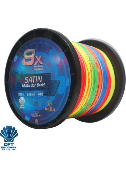 Bojin 8x Satin M.color Ip Misina 0.42MM 1000M