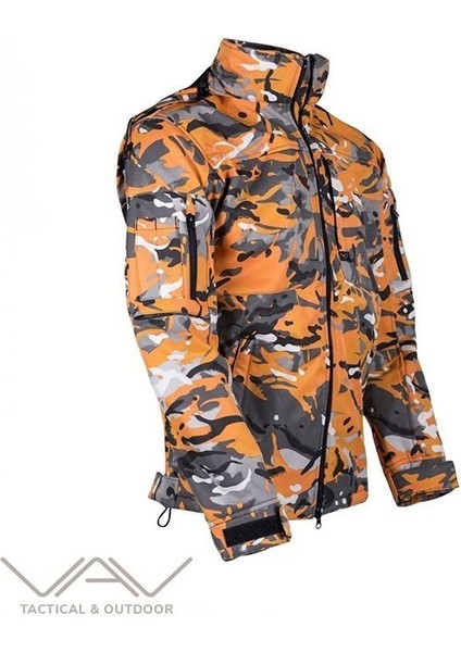Shell Ht-01 Softshell Mont Yengeç Turuncu S