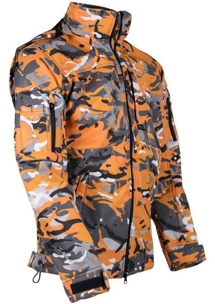 Shell Ht-01 Softshell Mont Yengeç Turuncu S