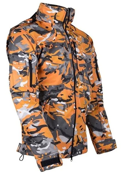 Shell Ht-01 Softshell Mont Yengeç Turuncu S
