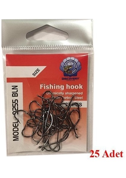 9255 Siyah Nikel Olta Iğnesi No:06 1/25 modelleri