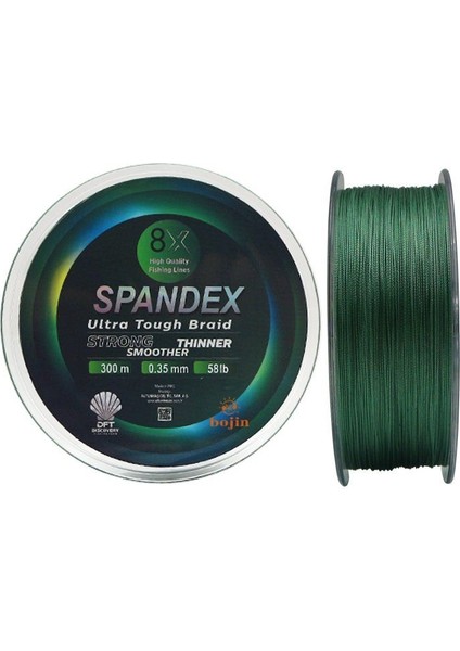 Bojin 8x Spandex Ip Misina 0.35 mm 300 M modelleri