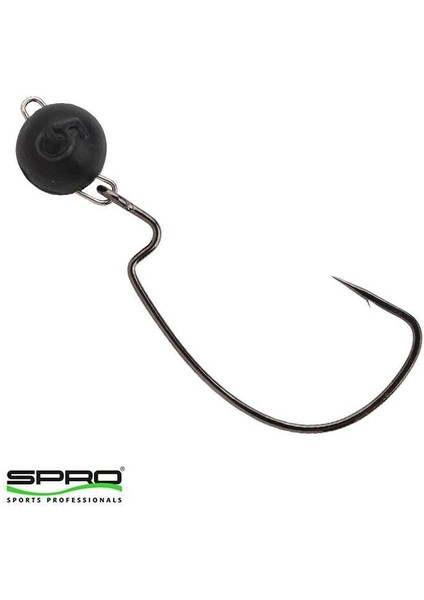 Rigged Bottom Jig Siyah 7g #2/0 1/2 fırsatları