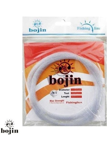 Bojin Poşet Misina 100 M - 0.40 mm - Şeffaf