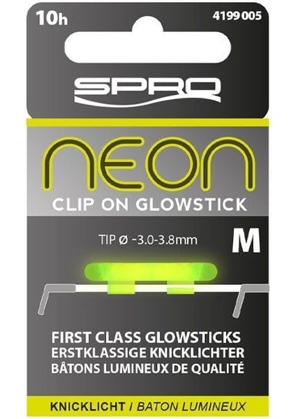 Neon Klipsli Işık Çubuğu Yeşil (Orta) 1/1 fiyatları