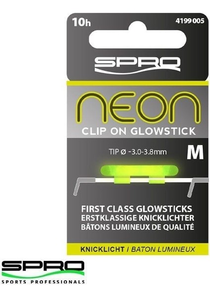 Neon Klipsli Işık Çubuğu Yeşil (Orta) 1/1 fırsatları