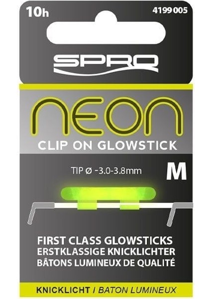 Neon Klipsli Işık Çubuğu Yeşil (Orta) 1/1 indirimleri