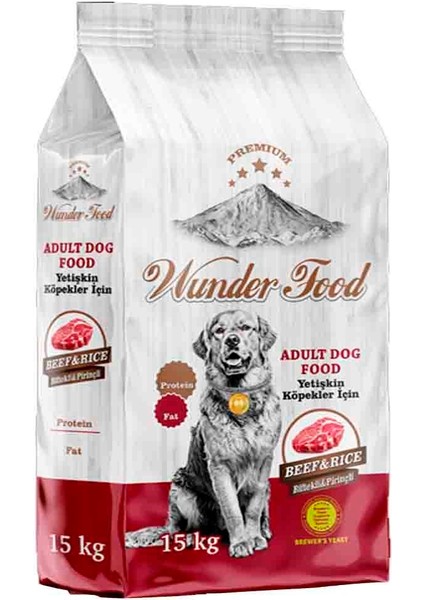 Biftekli Yetişkin Köpek Maması 15 kg