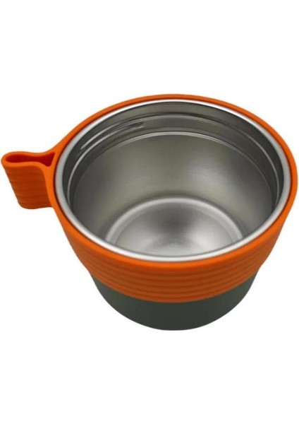 Çelik Termos Camper Large 2000ML Haki