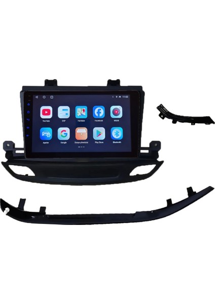 Opel INSIGNIA（2018-2023）ANDROID Sürüm 13 Kablosuz Carplay Navigasyon Multimedya 9 Inç Ekran 4G Ram + 32GB Hafıza Çerçeveli ve arka görüş kameralı fırsatları