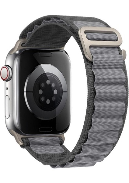 Apple Watch Uyumlu 38-40-41 S10(42) 1/2/3/4/5/6/se/7/8/ Kordon Alpin Loop Kordon