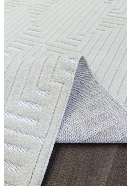 Jewel Dekoratif Modern Halı ve Yolluk 1580 Beyaz fırsatları