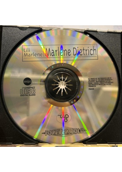 Dikkat CD Marlene Dietrich ‎– Lili Marlene CD CD
