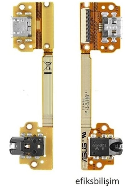 Asus Uyumlu Google Nexus 7 USB Şarj ve Kulaklık Soket Flex