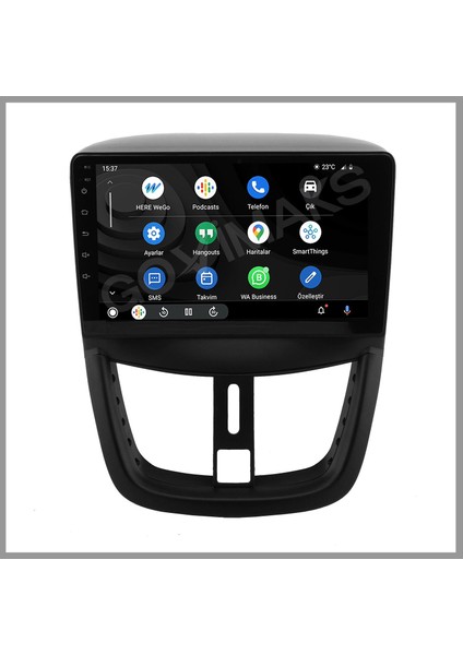 GOVİMAKS PEUGEOT 207 2006-2012 UYUMLU 6 GB RAM 128 GB HAFIZA ANDROİD MULTİMEDİA TEYP fiyatları