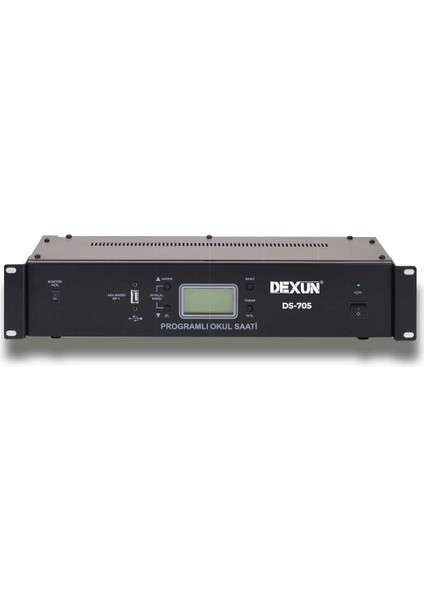 DS-705 Rack Tipi Okul Saati