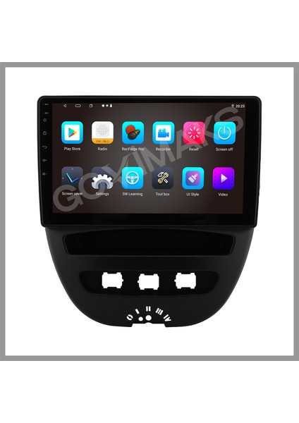 GOVİMAKS PEUGEOT 107 2007-2013 UYUMLU 6 GB RAM 128GB HAFIZA ANDROID MULTIMEDIA fırsatları