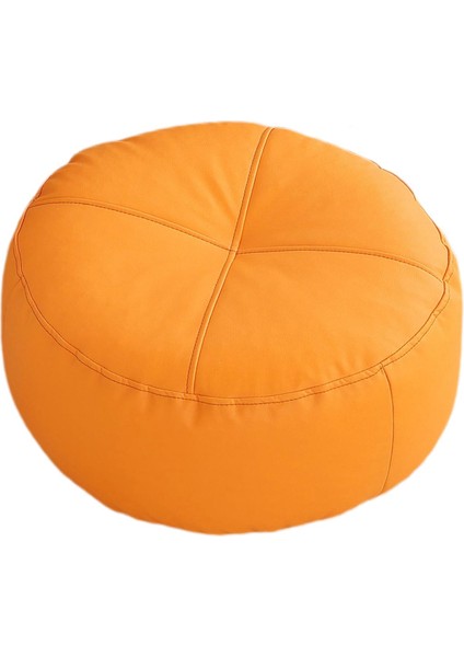 Minderi Yuvarlak Futon Açı Veranda Minderi Ev Odası Oturma Odası Turuncu (Yurt Dışından)