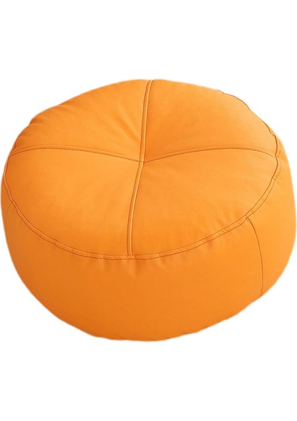 Minderi Yuvarlak Futon Açı Veranda Minderi Ev Odası Oturma Odası Turuncu (Yurt Dışından) fiyatları