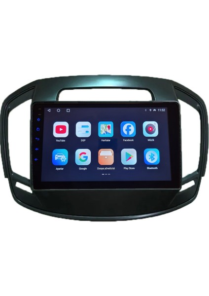Opel Insignia 2013-2017 Android Sürüm 13 Kablosuz Carplay Navigasyon Multimedya 9 Inç Ekran 4G Ram + 32GB Hafıza Çerçeveli ve arka görüş kameralı modelleri