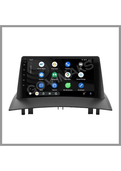 Renault Megane 2 2004-2009 6 GB Ram 128 GB Hafıza Androıd Multımedıa Teyp fiyatları