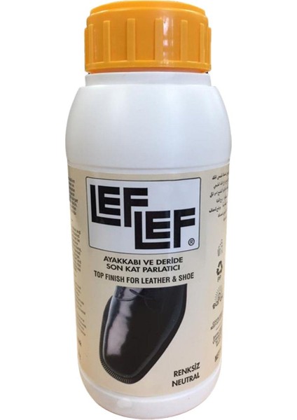 Nuri Leflef Ayakkabı Deri Hobi Son Kat Parlatıcı 1 Lt