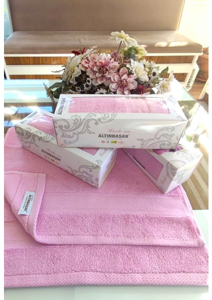 (1 Adet) Çeyizlik 45X70CM. Yumuşacık Süper Soft Dokulu El ve Yüz Havlusu Özel Hediyelik Kutusunda