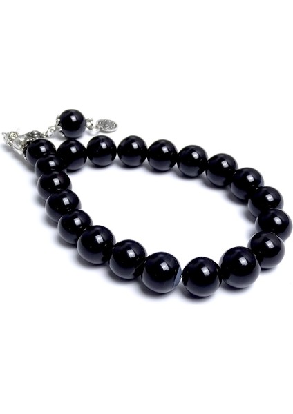 Doğal Taş Siyah Akik Tesbih Efe Model modelleri