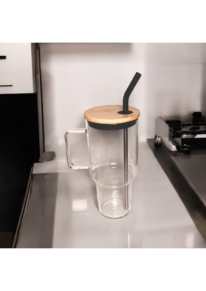 H20 Cam Kupa Siyah 1000 ml