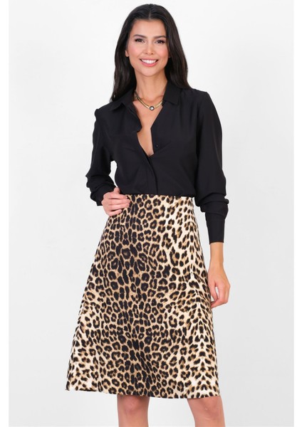 Dupuis Beli Lastikli Etek Kahve modelleri