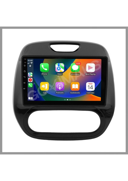 GOVİMAKS RENAULT CAPTUR MANUEL 2013-2019 UYUMLU 6GB RAM 128GB HAFIZA ANDROID MULTIMEDIA
