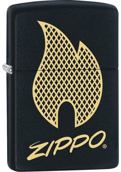 Zıppo Çakmak -29686 PF18 Zıppo Scrıpt Logo Desıgn 2