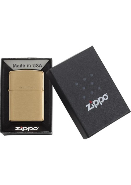 Zıppo Çakmak -204 Reg Br Fın Sld Brss 2