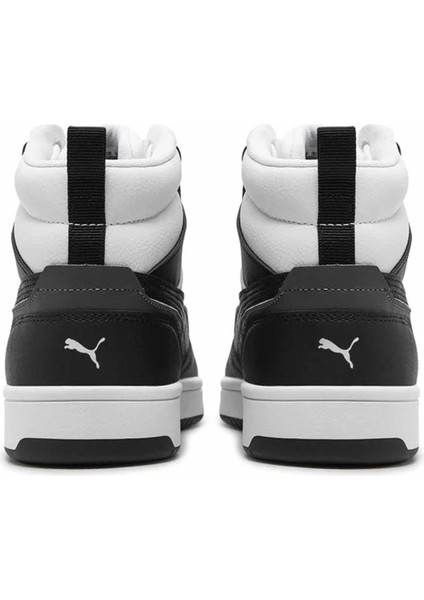 Rebound V6 Mid Jr Unisex Sneaker Ayakkabı 393831-01 Beyaz-Syh