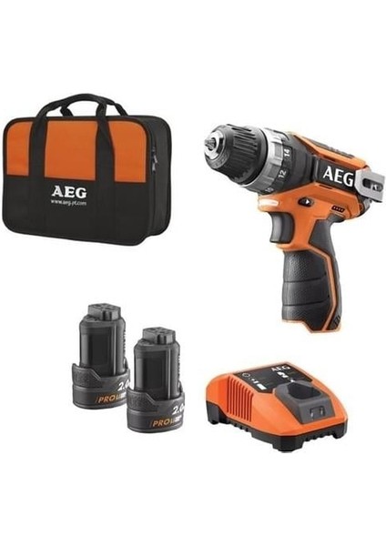 Bs 12 C2 Lı Çift Akülü Matkap (Lithium Ion 12 V; 2.0 Ah)