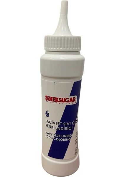 Şeker & Sugar Lacivert Sıvı Gıda Renklendirici 250 ml