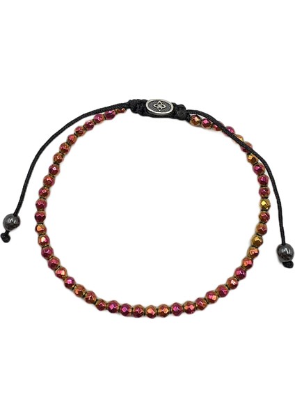 Hematit Taşlı Ipli Bileklik