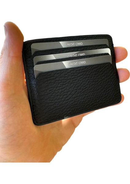 Deri Unisex Siyah Yatay Kartlık fiyatları