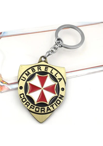 Resident Evil Umbrella Corporation Anahtarlik | Biohazard Hediye