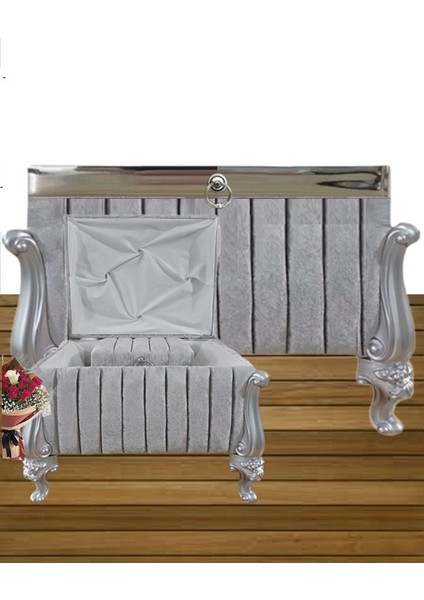Sandık Nişan Bohça Damat Gelin Sandığı 2'li 0615 modelleri
