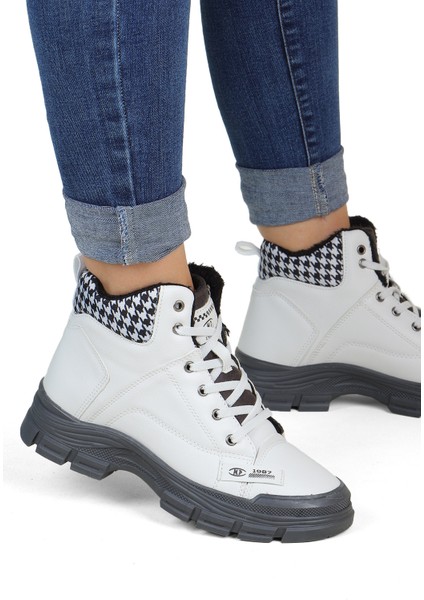 Dama Suya Dayanıklı Kürklü Spor Kadın Bot