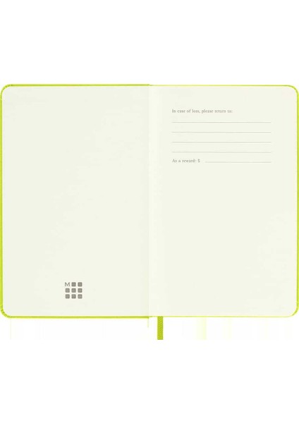 Sert Kapak Çizgili Defter Cep Boy 9X14 cm 192 Sayfa Limon Yeşili modelleri