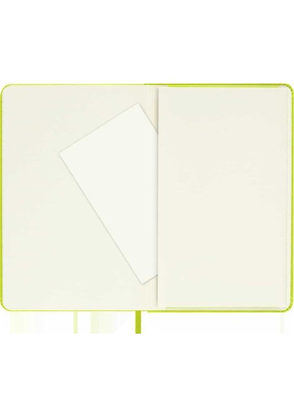 Sert Kapak Çizgili Defter Cep Boy 9X14 cm 192 Sayfa Limon Yeşili fırsatları